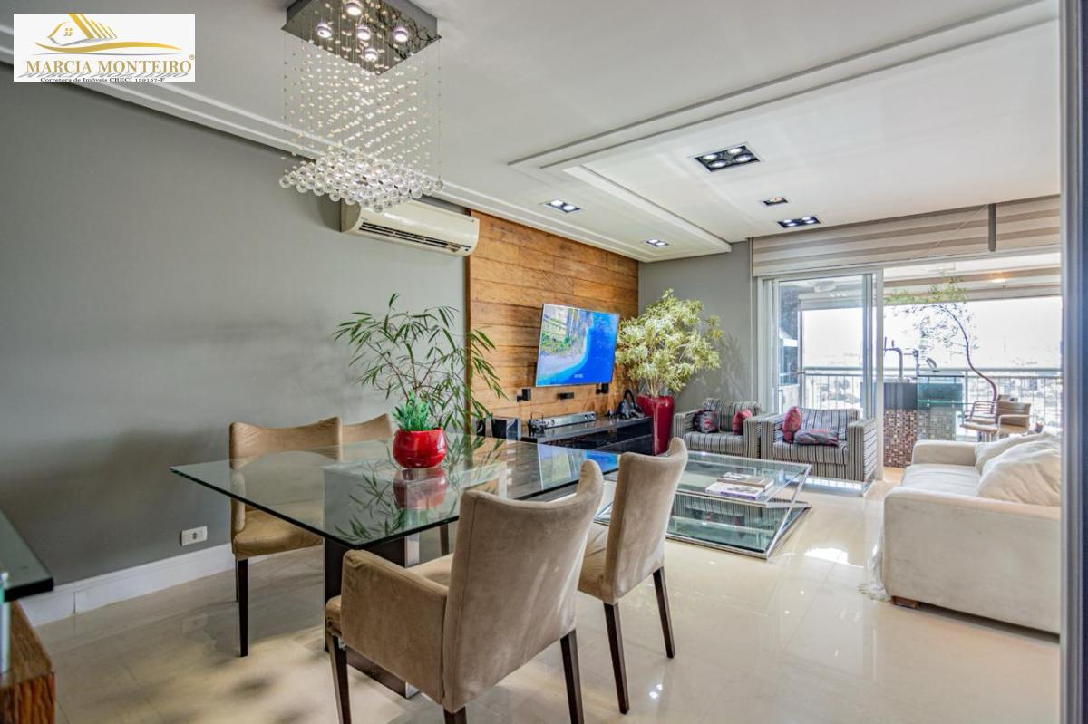 Apartamento com 4 quartos, 206m², à venda em São Paulo, Vila Romana - Marcia Monteiro - Corretora de Imóveis