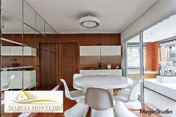 Cobertura à venda, no Condomínio Edifício Vertical Space,  em São Paulo, Pinheiros, com 3 quartos, 155m² - Marcia Monteiro - Corretora de Imóveis